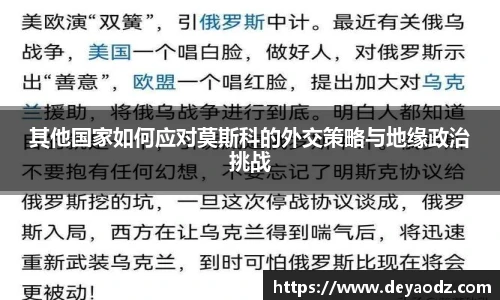 其他国家如何应对莫斯科的外交策略与地缘政治挑战