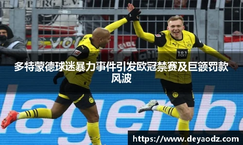 多特蒙德球迷暴力事件引发欧冠禁赛及巨额罚款风波