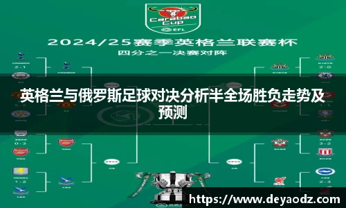 英格兰与俄罗斯足球对决分析半全场胜负走势及预测